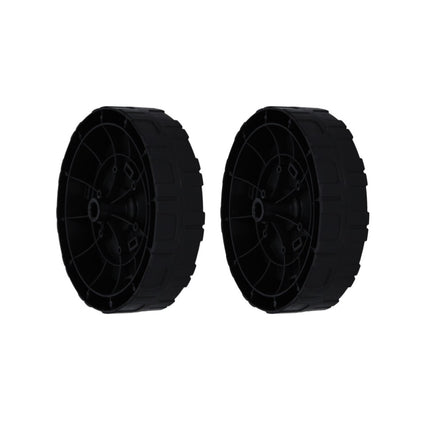 Makita DA00000328 2x Ersatzrad vorne für DLM 380 Akku Rasenmäher 5,5" 2 Stück - ohne Radkappe