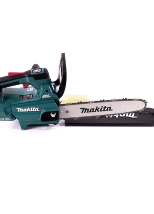 Motosierra a batería Makita DUC 306 PT 36 V (2x 18 V) sin escobillas 30 cm + 2x baterías 5,0 Ah + cargador doble