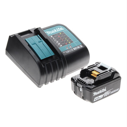 Makita DTD 152 SM1TX Avvitatore ad impulsi a batteria 18V 165Nm + 1x Batteria 4,0 Ah + Caricabatterie + Set 70 punte avvit./forat. + Valigetta in alluminio TX