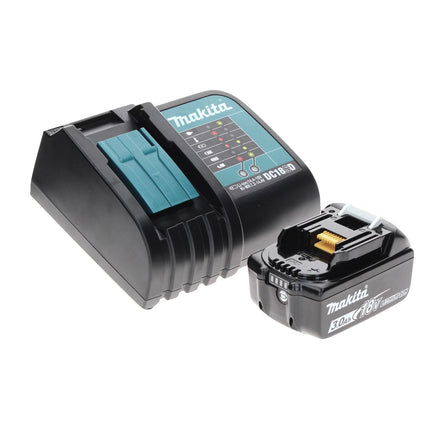 Llave de impacto a batería Makita DTD 156 SF1TX 18 V 155 Nm + 1x batería 3,0 Ah + cargador + juego de brocas de 70 piezas + maletín de aluminio TX