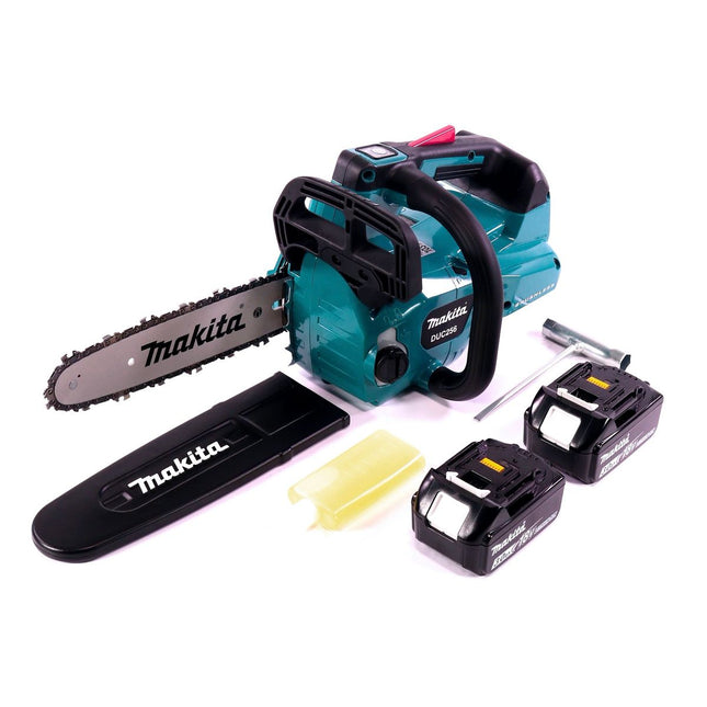 Makita DUC 256 F Cordless chainsaw 36 V ( 2x 18 V ) Brushless 25 cm + 2x battery 3.0 Ah - without charger