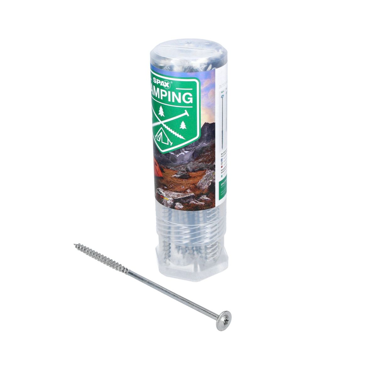 SPAX Zeltschrauben Camping Set 6 x 160 mm und 8 x 220 mm WIROX ( 40000 – Toolbrothers