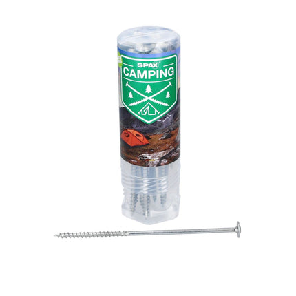 SPAX Tent Screws Camping Set 6 x 160 mm and 8 x 220 mm WIROX (4000009100019)