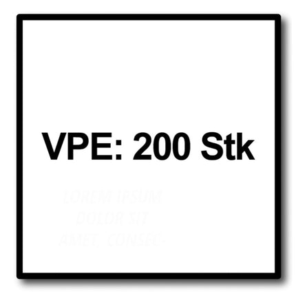 SPAX Facade screws 4.5 x 50mm - Stainless steel A2 - Fixing thread - Raised countersunk head - T-STAR Plus Torx - T20 - CUT (25470004505022)
