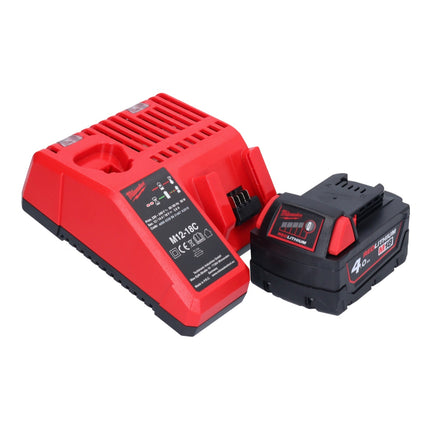 Milwaukee M18 BHG-401 cordless hot air gun 18 V 470 °C + 1x rechargeable battery 4.0 Ah + charger