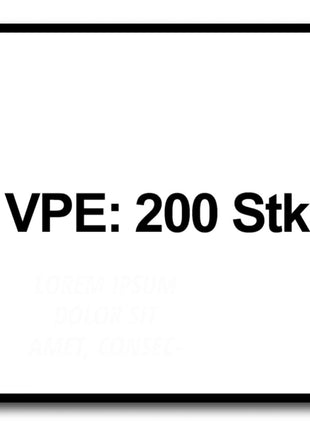 SPAX Flachrückwandkopf Schraube 3,5 x 40 mm 200 Stk. ( 21510103504051 ) Torx T-STAR Plus T20 für Rückwände ohne Linse Vollgewinde Wirox Cut Spitze - Toolbrothers