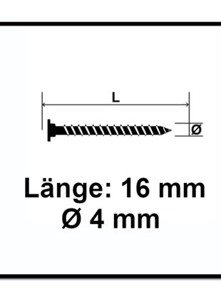 SPAX Flat Countersunk Head Screw 4.0 x 16 mm - Torx T-STAR Plus - T20 for Rear Panels without Lens - Full Thread - Wirox 4Cut - 300 pcs. (0151010400163)