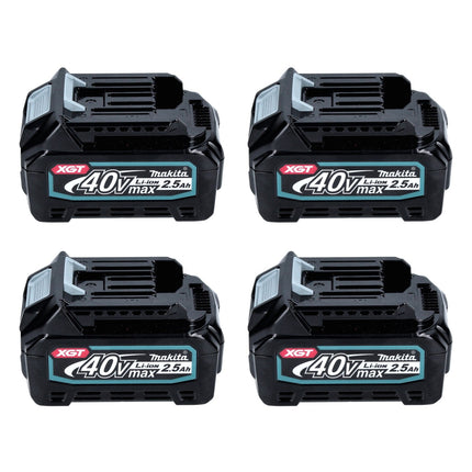 Makita Power Source Kit 40 V máx. con 4x BL 4025 batería 2,5 Ah XGT ( 4x 191B36-3 ) + DC 40 RA cargador rápido XGT LXT ( 191E07-8 )