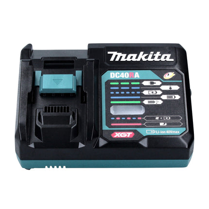 Makita Power Source Kit 40 V max. with 2x BL 4025 battery 2.5 Ah ( 2x 191B36-3 ) + DC 40 RA quick charger ( 191E07-8 ) + ADP10 charging adapter LXT to XGT 14.4V 18V ( 191C10-7 )