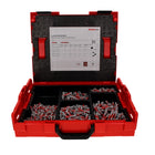 Fischer L-Boxx 102 Duo Line Set de chevilles, 910 pcs. + L-Boxx DUOPOWER ( 558627 )