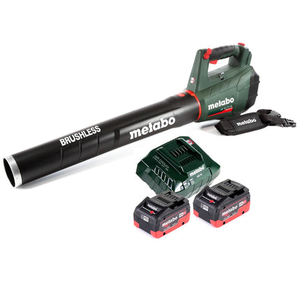 Metabo LB 18 LTX BL Soffiatore a batteria 18V Brushless + 2x Batterie 5,5 Ah + Caricabatterie