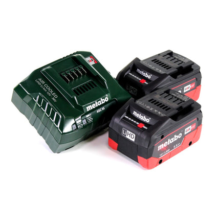 Metabo LB 18 LTX BL Soffiatore a batteria 18V Brushless + 2x Batterie 5,5 Ah + Caricabatterie