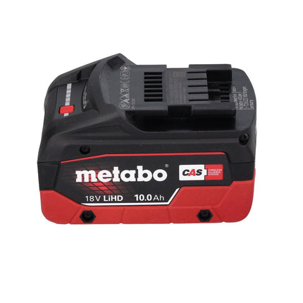 Soplador de hojas a batería Metabo LB 18 LTX BL 18 V sin escobillas + 1x batería 10,0 Ah - sin cargador