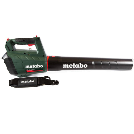 Soplador de hojas a batería Metabo LB 18 LTX BL 18 V sin escobillas + 1x batería 10,0 Ah - sin cargador