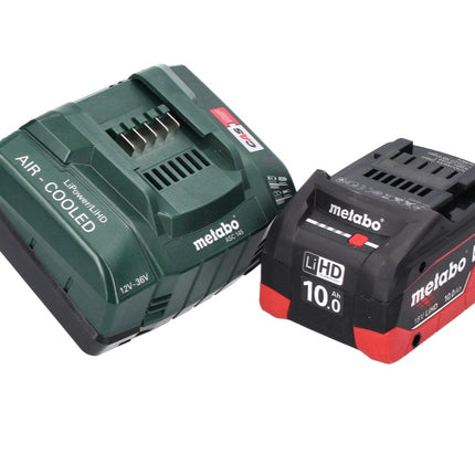 Soplador de hojas sin cable Metabo LB 18 LTX BL 18 V sin escobillas + 1x batería recargable 10,0 Ah + cargador