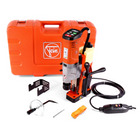 Taladro perforador magnético Fein KBU 35Q 1100 vatios hasta 35 mm 7 piezas + estuche (72705361000)