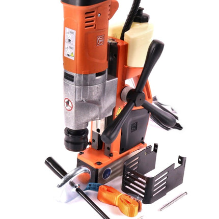 Fein KBU 35 PQW Universal Magnet Kernbohrmaschine bis 35 mm ( 72707261000 ) + 5 tlg. Zubehör Set + Koffer