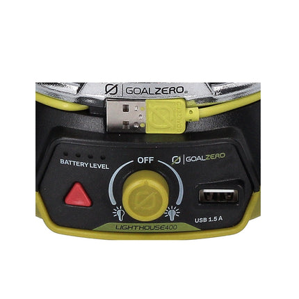 Goal Zero Lighthouse 400 Laterna LED / 400 Lumen - 180° / 360° ( 32004 ) con Luce di emergenza