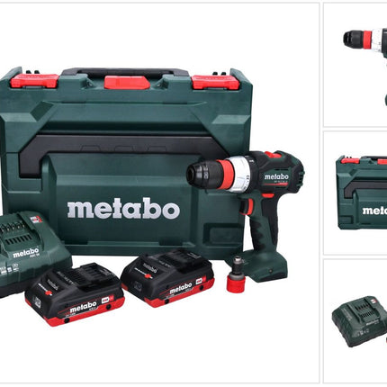 Metabo BS 18 LT BL Q Akku Bohrschrauber 18 V 75 Nm Brushless + 2x Akku 4,0 Ah + Ladegerät + metaBOX - Toolbrothers