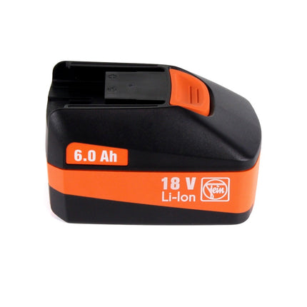 Oscilador de batería Fein MultiMaster AMM 700 MAX 18 V Starlock Max Brushless + 1x batería 6,0 Ah + estuche - sin cargador