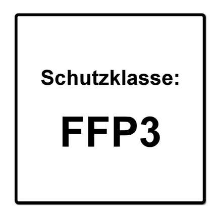 Dräger X-plore 1930 Atemschutzmaske ohne Ventil 10 Stück EN149:2001 FFP3 NR D Größe M/L