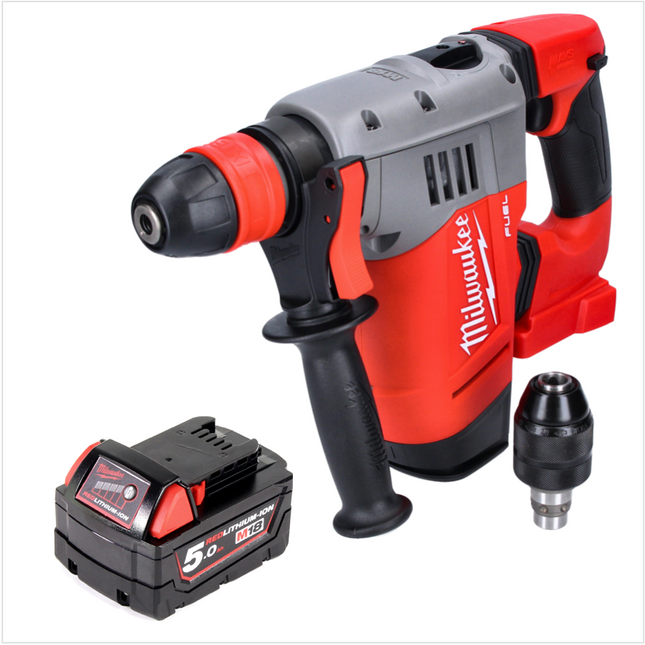 Milwaukee M18 CHPX-501 Akku Kombihammer 18 V 4,0 J SDS Plus Brushless + 1x Akku 5,0 Ah - ohne Ladegerät