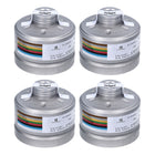 Dräger X-plore Rd40 Filtro per respiratori 4x A1B2E2K1 Hg CO NO-P3 RD ( 4x 6738801 ) EN148-1 per maschere X-plore 6000 / X-plore 4000