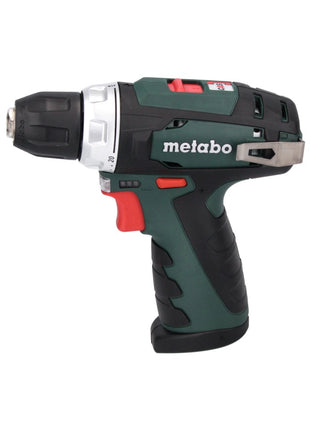 Metabo PowerMaxx BS Basic Set Perceuse visseuse 34 Nm 10,8 V + 2x Batteries 2,0 Ah + Chargeur + Coffret + Jeu de forets, 64 pcs. ( 600080880 )