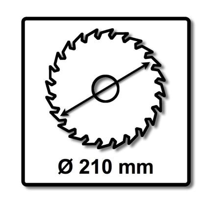 Festool Universal Sägeblatt W36 210 x 2,4 x 30 mm ( 493198 ) für Tauchsäge TS 75 - Toolbrothers