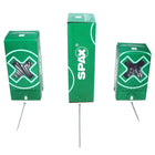 SPAX IN.FORCE Screw 6.0 x 100mm - Full thread - Cylindrical head - Torx T-STAR Plus T30 - WIROX - 4CUT drill point - 200 pcs. (2x 1211010601005)