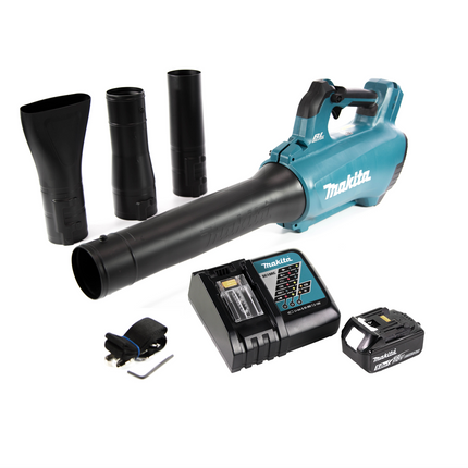 Makita DUB 184 RT1 soplador sin cable 18 V sin escobillas + 1x batería 5.0 Ah + cargador