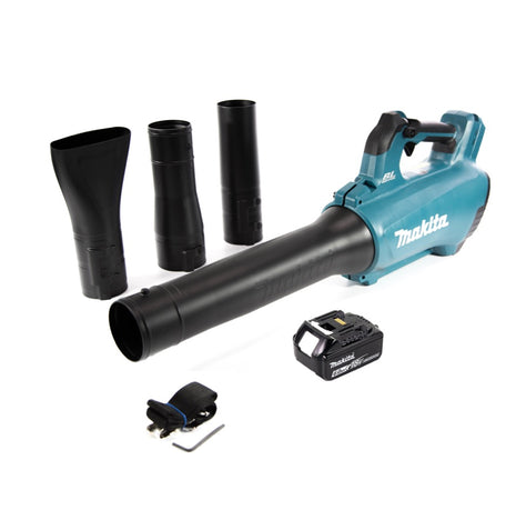 Makita DUB 184 G1 cordless blower 18 V brushless + 1x rechargeable battery 6.0 Ah - without charger