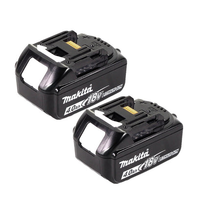 Cortacésped sin cable Makita DLM 432 M2 36 V ( 2x 18 V ) 43 cm sin cepillo + 2x 4.0 Ah batería - sin cargador