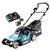 Makita DLM 382 PF2 cordless lawn mower 36 V ( 2x 18 V ) 38 cm 40 l + 2x rechargeable battery 3.0 Ah + double charger