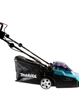 Makita DLM 382 T2 cordless lawn mower 36 V ( 2x 18 V ) 38 cm 40 l + 2x battery 5.0 Ah - without charger