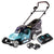 Cortacésped a batería Makita DLM 382 PT2 36 V (2x 18 V) 38 cm 40 l + 2x batería 5,0 Ah + cargador doble