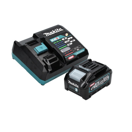 Amoladora angular a batería Makita GA 005 GM101 40 V máx. 125 mm sin escobillas XGT + 1x batería 4,0 Ah + cargador + Makpac
