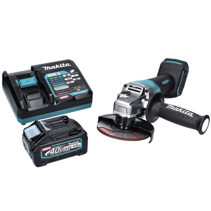 Makita GA 013 GM1 Akku Winkelschleifer 40 V max. 125 mm Brushless  XGT + 1x Akku 4,0 Ah + Ladegerät