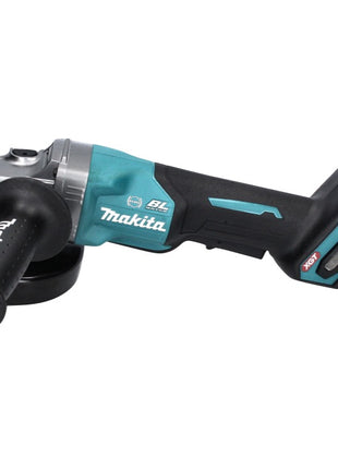 Amoladora angular a batería Makita GA 013 GM101 40 V máx. 125 mm sin escobillas XGT + 1x batería 4,0 Ah + cargador + campana de aspiración + Makpac