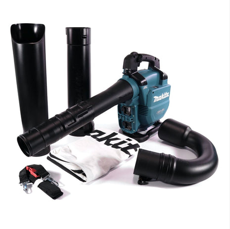 Makita DUB 363 ZV Aspirateur Souffleur sans fil 36 V ( 2x 18 V ) Brushless + Kit d'aspiration - sans batterie, sans chargeur