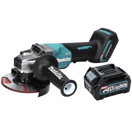 Makita GA 016 GD1 Cordless angle grinder 40 V max. 125 mm Brushless XGT + 1x rechargeable battery 2.5 Ah - without charger