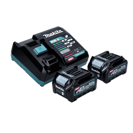 Makita GA 016 GD2 Akku Winkelschleifer 40 V max. 125 mm Brushless  XGT + 2x Akku 2,5 Ah + Ladegerät