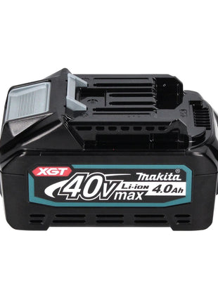 Kit di alimentazione Makita 40 V max. con 4x batterie BL 4040 4,0 Ah XGT ( 4x 191B26-6 ) + caricatore rapido DC 40 RA XGT LXT ( 191E07-8 )