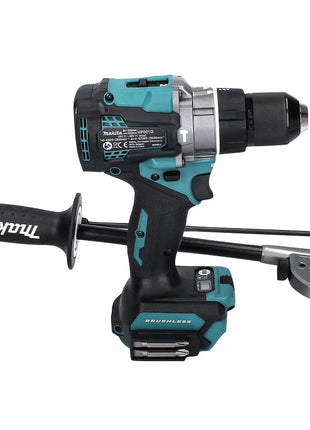 Makita HP 001 GM2 40 V maxi Perceuse-visseuse à percussion sans fil 140 Nm XGT Brushless + 2x Batteries 4,0 Ah + Chargeur