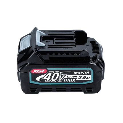 Makita JR 001 GD101 Scie réversible sans fil 40 V max. Brushless Scie sabre XGT + 1x batterie 2,5 Ah + coffret - sans chargeur