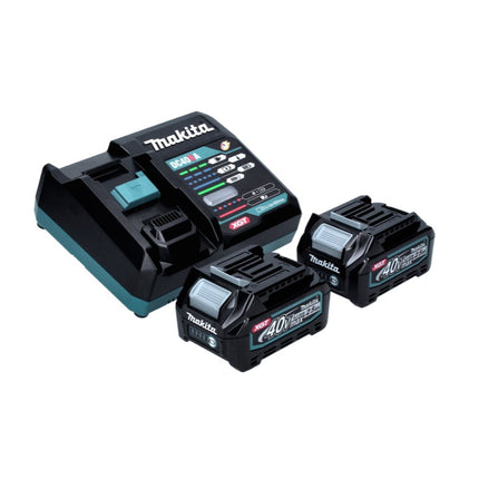 Makita TD001GD2 Visseuse à percusion sans fil 220Nm 40V 1/4" XGT Brushless + 2x Batteries 2,5Ah + Chargeur