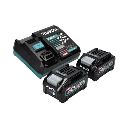 Makita HR 004 GM201 Akku Kombihammer 40 V max. 2,8 J SDS plus XGT Brushless + 2x Akku 4,0 Ah + Ladegerät + Makpac