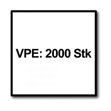 SPAX Terrace Screw 5.0 x 50 mm - Stainless Steel A2 - Fixing Thread - Cylinder Head - Torx - T-STAR Plus T25 - Cut - 2000 pcs. (4x 0537000500505)