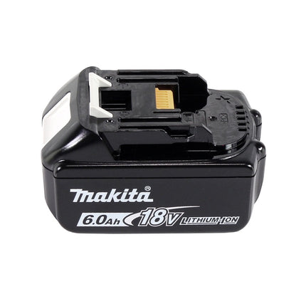 Makita DPB 183 G1 Sega a nastro a batteria 18V 66mm + 1x Batteria 6,0 Ah - caricabatterie