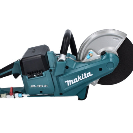 Makita DCE 090 T2X1 amoladora de corte a batería 36 V (2x 18 V) 230 mm sin escobillas + 2x batería 5,0 Ah - sin cargador